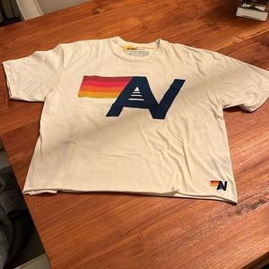 Aviator Nation Logo Boyfriend tee. Medium